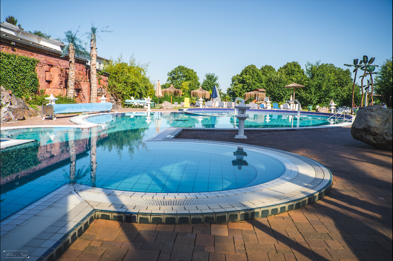 Outdoor Pool - swimming pool at Miramar