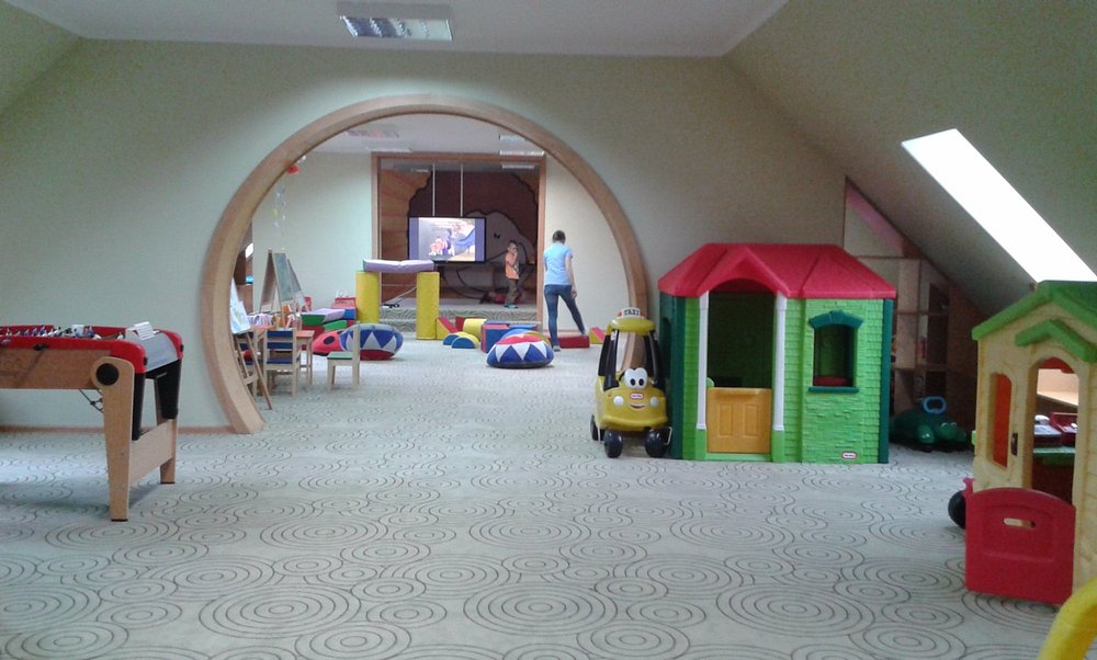Indoor Playground - activity zone at Sandra SPA Karpacz