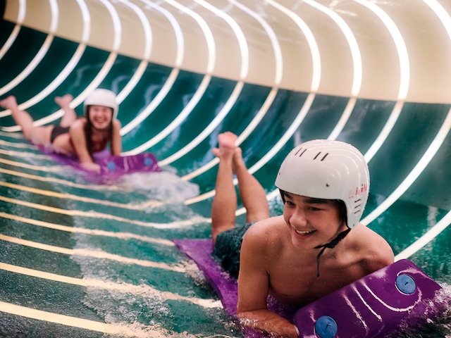 Aqua Slide - water slide at Center Parcs Villages Nature Paris