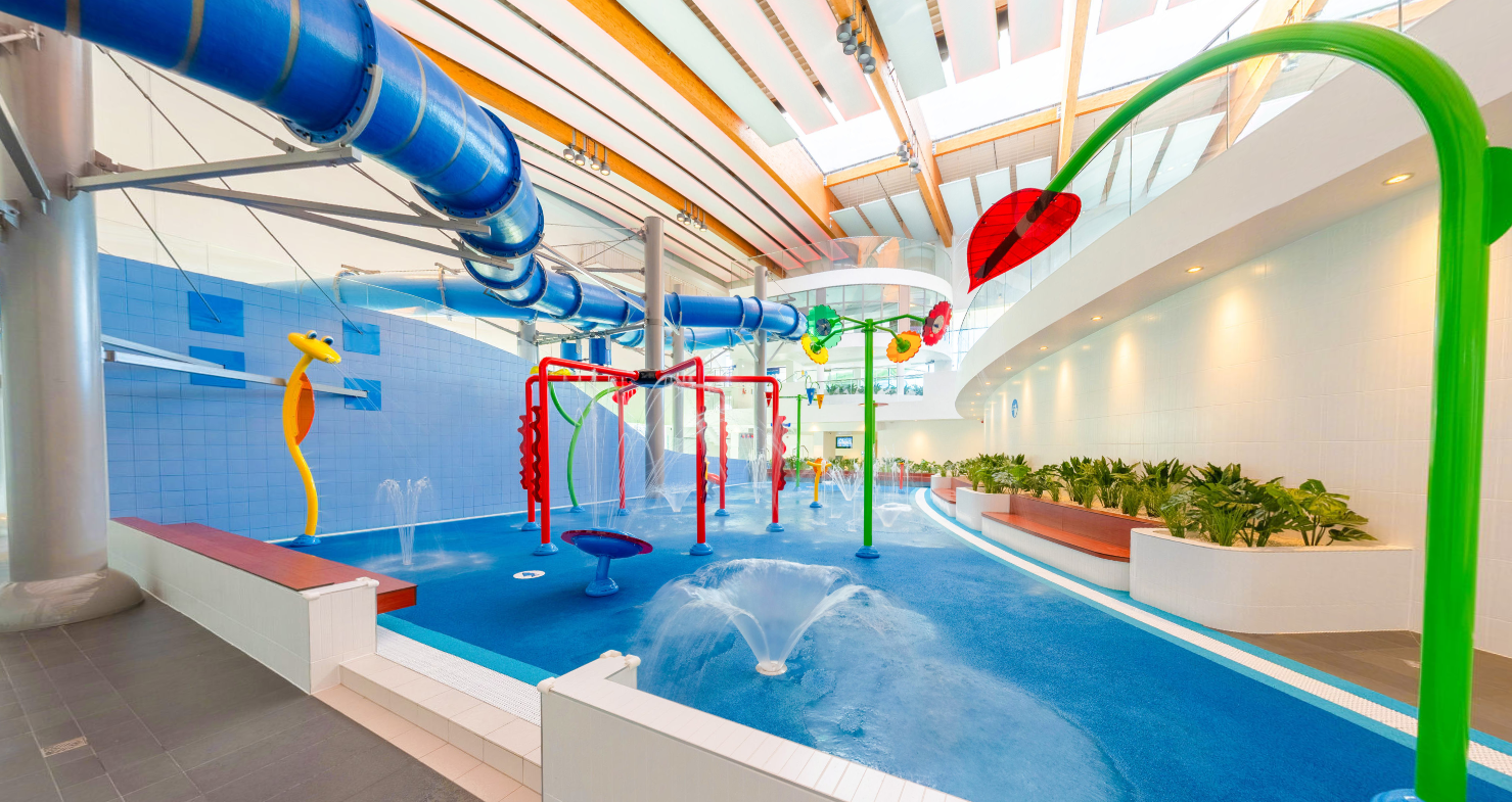 Water Playground - activity zone at Fabryka Wody