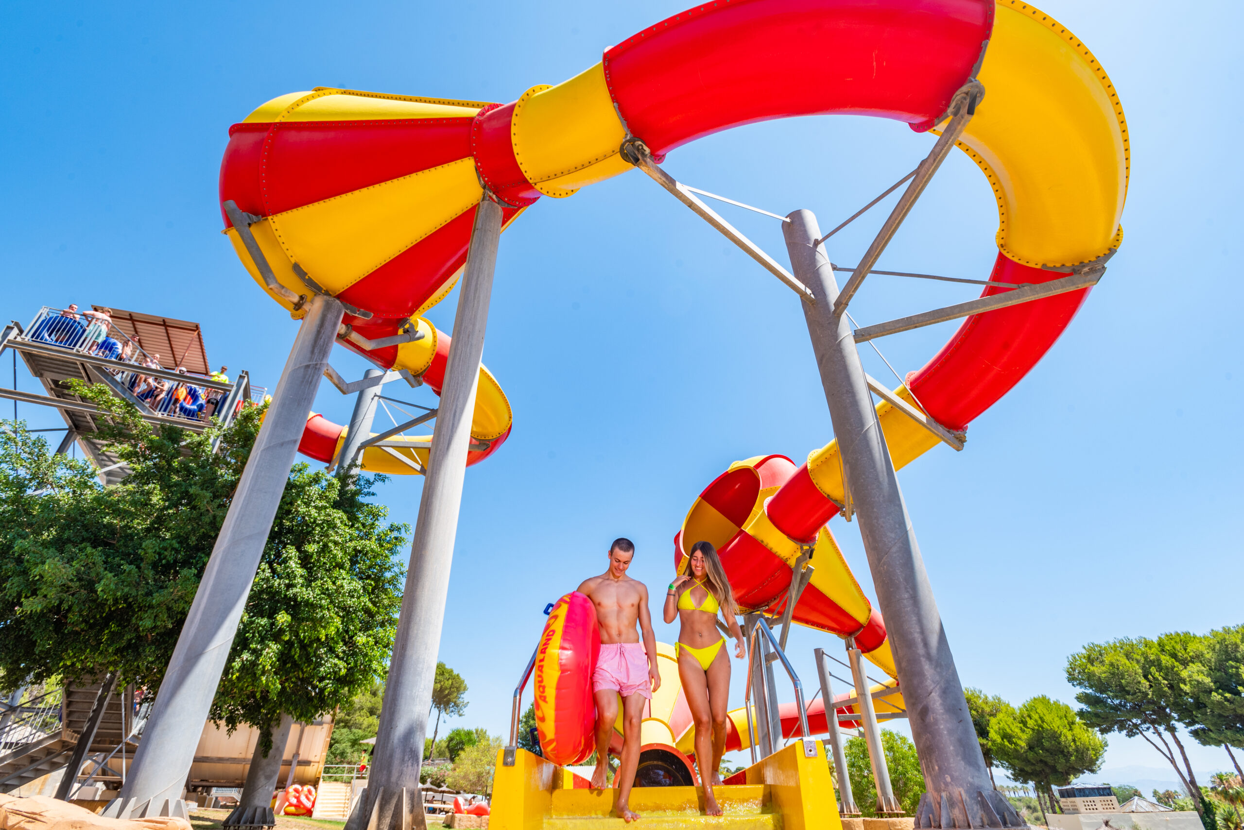 Crazy Cones - water slide at Aqualand Torremolinos