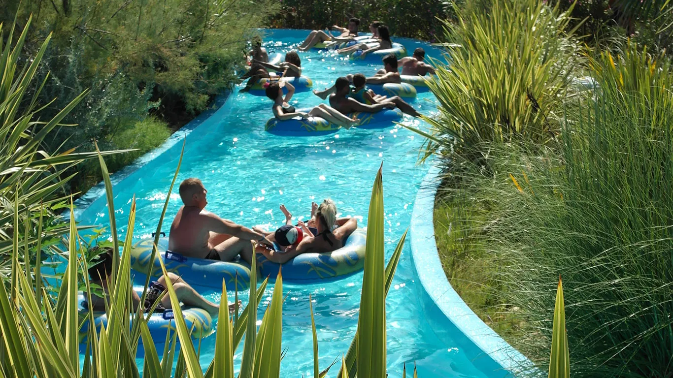 Congo River - water slide at Aqualand Cap d’Agde