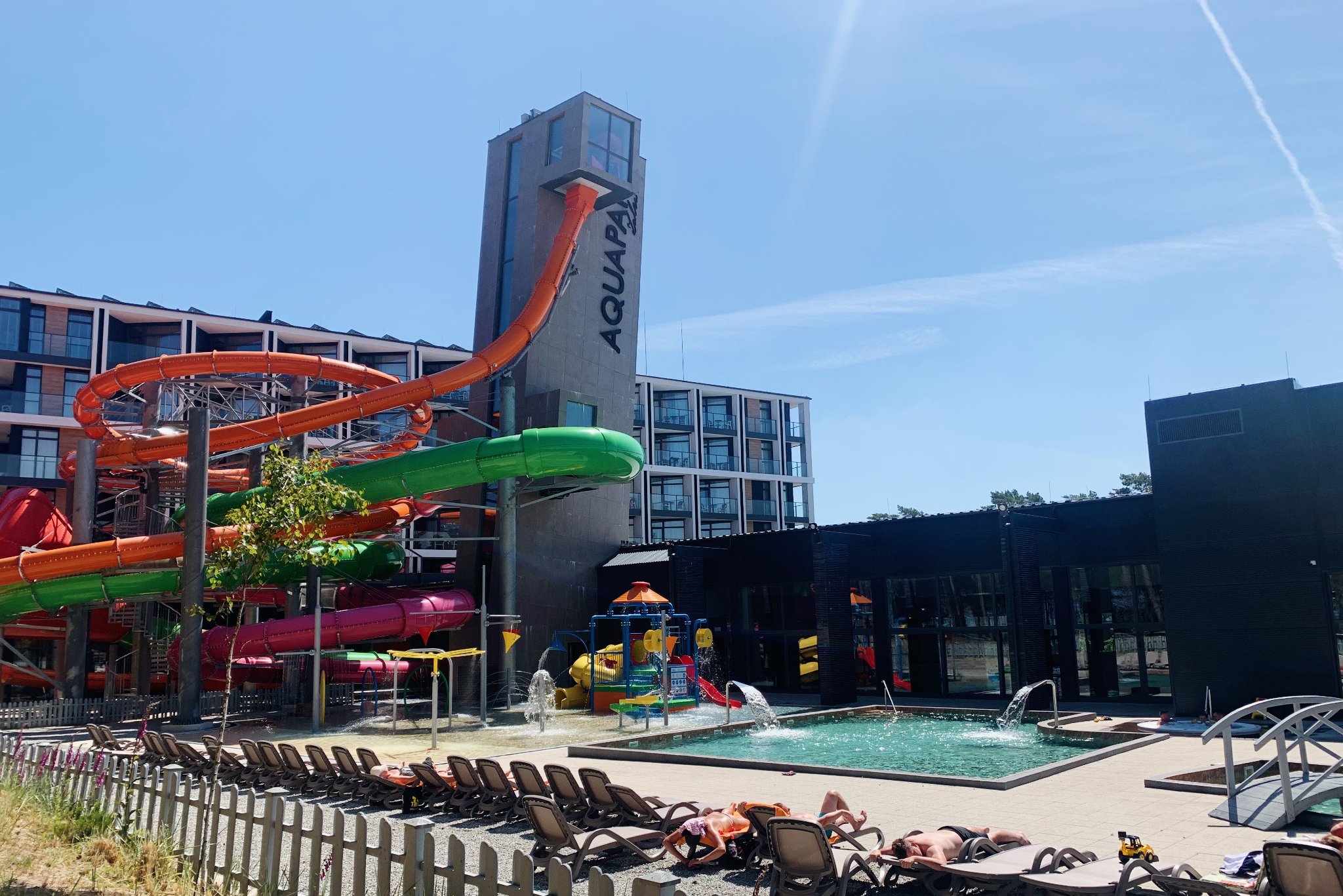 Anaconda - water slide at Aquapark Zalewski