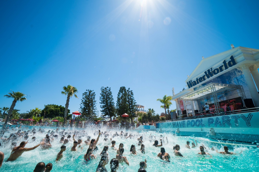 Titan Stage  - activity zone at WaterWorld Themed Waterpark