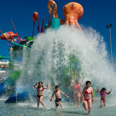Corsario Bay - activity zone at Aqualava Waterpark