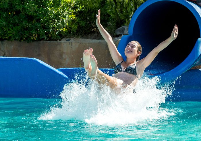 Anaconda  - water slide at Marineland Catalunya