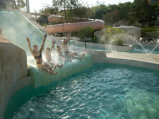Slides - water slide at Center Parcs Villages Nature Paris