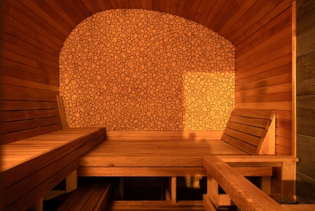 Juniper Sauna - wellness area at Aura Keskus