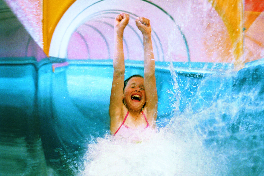 Space Twister - water slide at Sonnentherme Lutzmannsburg