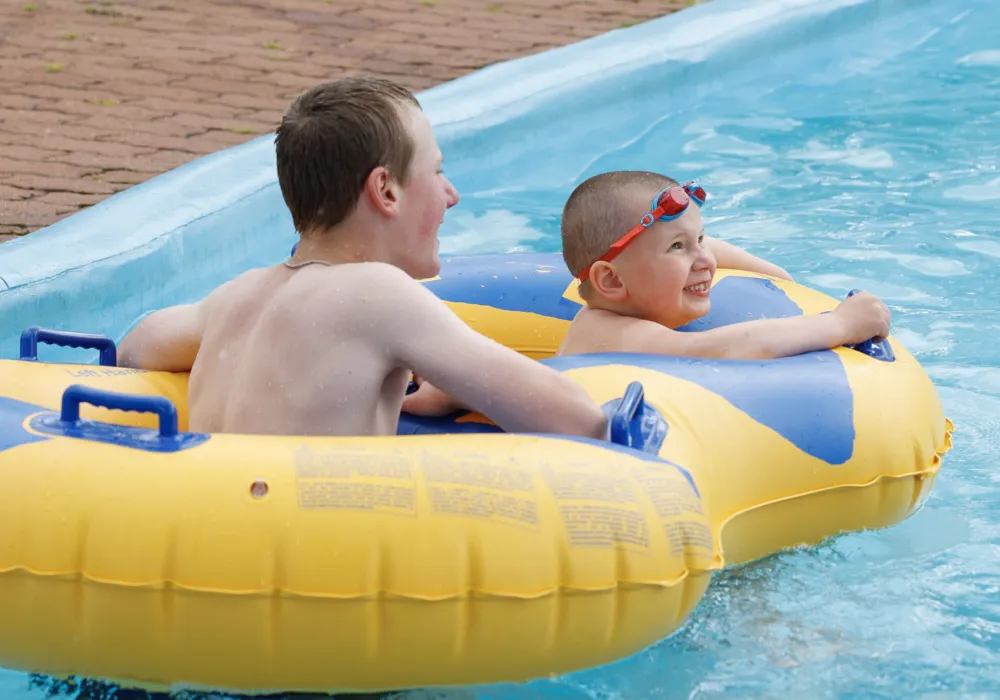 Tube River - water slide at Puuhamaa
