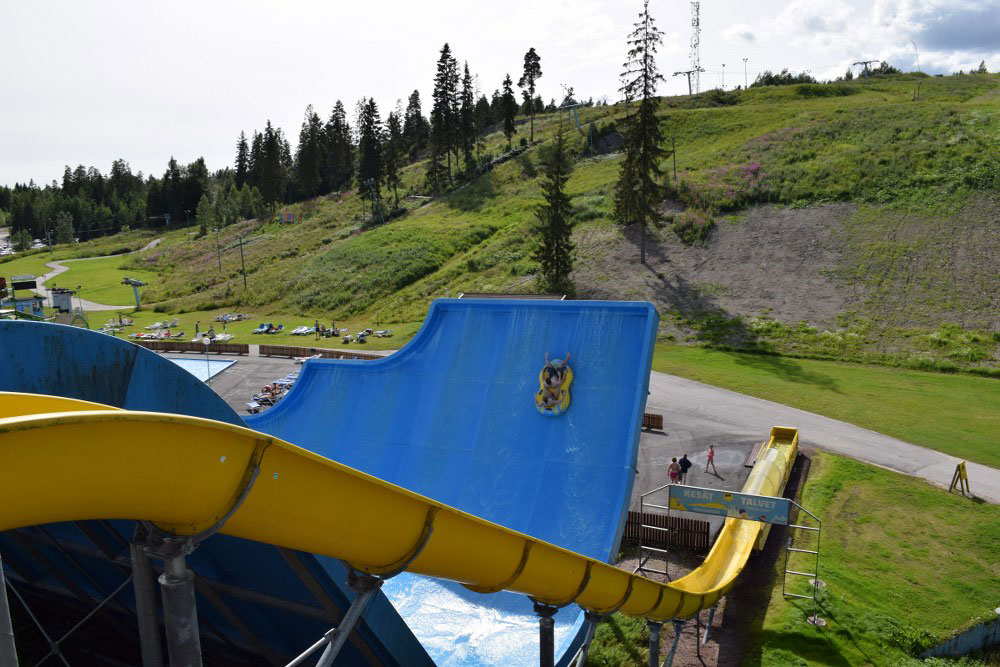 Free Fall - water slide at Serena Waterpark