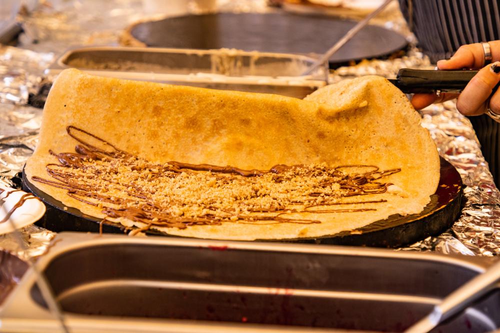 Crepes - restaurant (bistro) at Aqualand Moravia