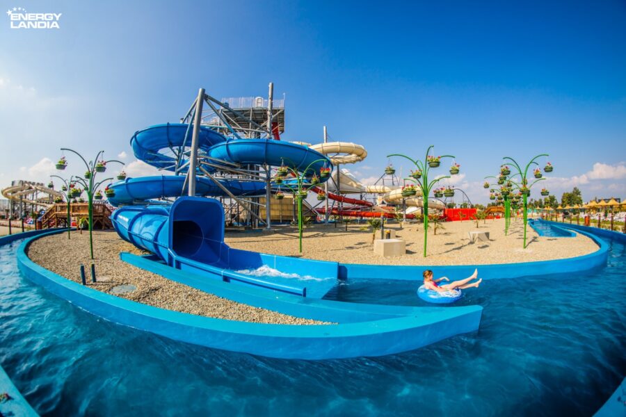 Aloha Slide - water slide at Energylandia Water Park Zone
