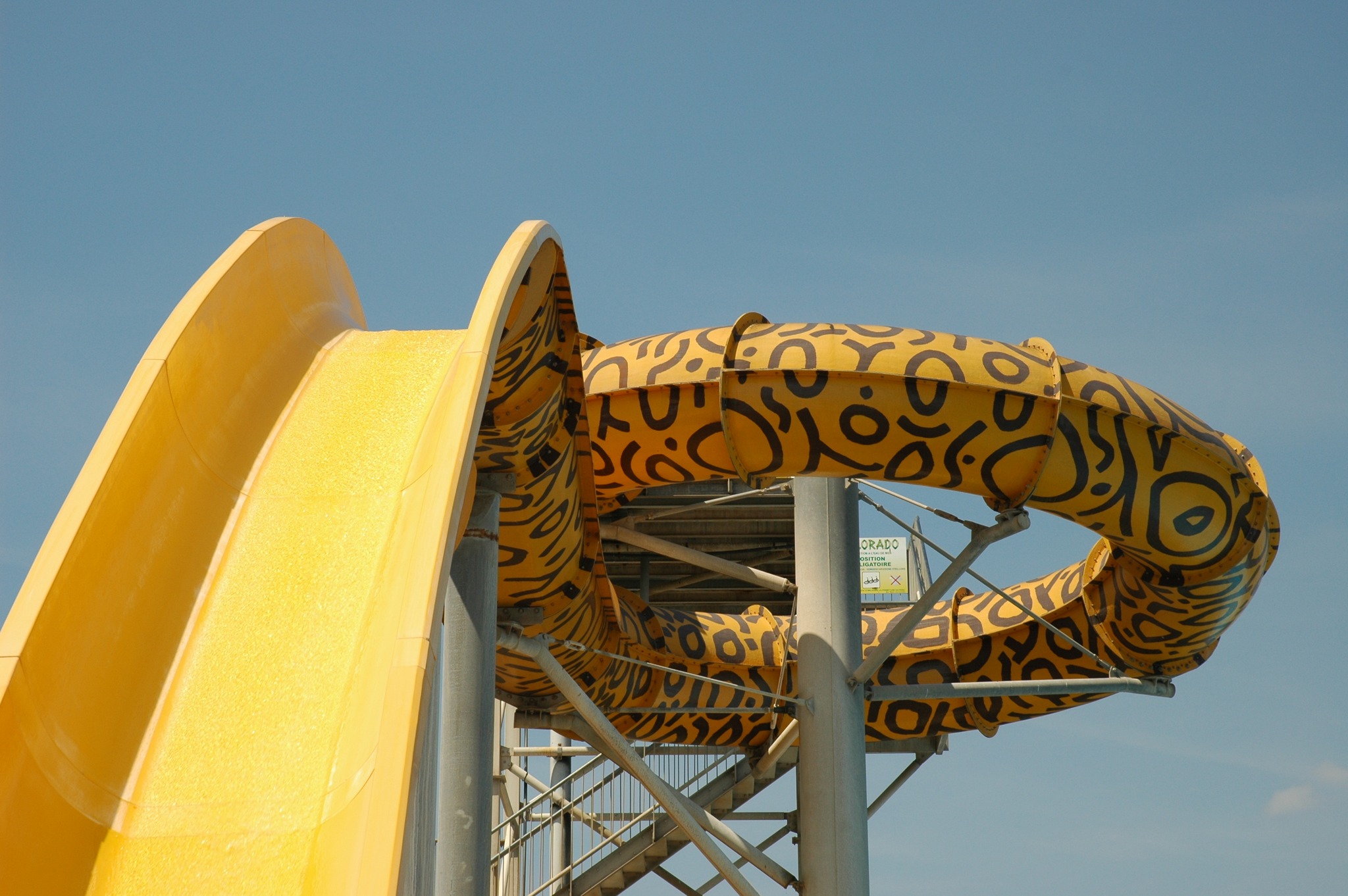 Colorado - water slide at Aqualand Cap d’Agde