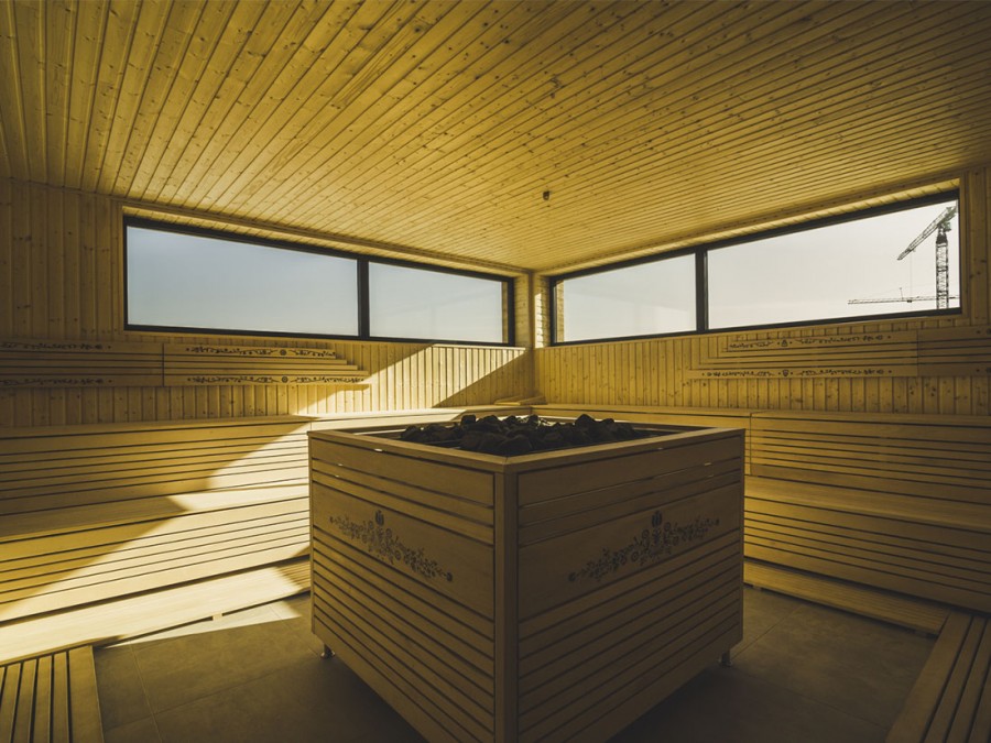 Kashubian Sauna - wellness area at Aquapark Reda