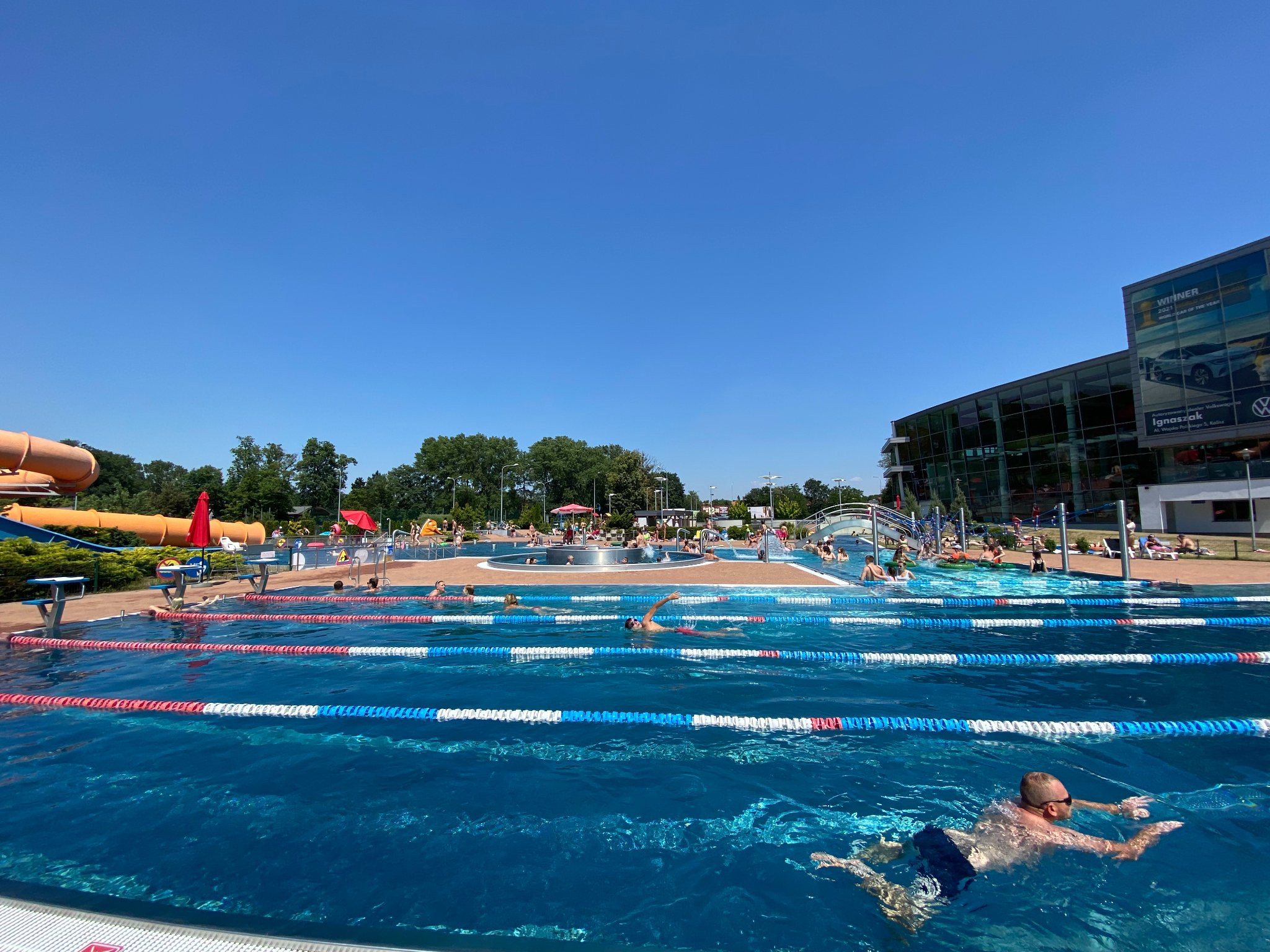 Outdoor Swimming Pool - swimming pool at Aquapark Kalisz