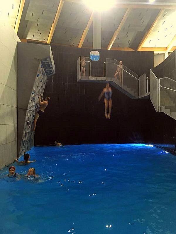 Diving Pool - swimming pool at Pärnu Tervise Paradiis