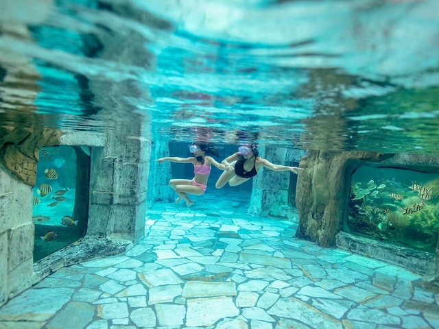 Snorkelling Pool - swimming pool at Center Parcs Het Heijderbos