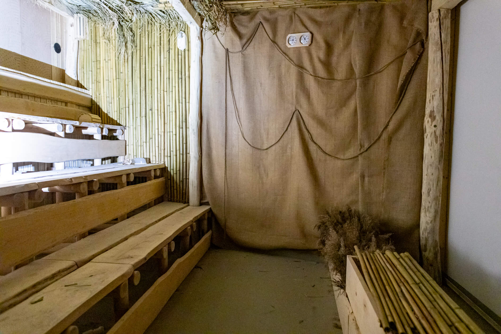 Sauna „Rajska Wyspa” - wellness area at Fabryka Wody