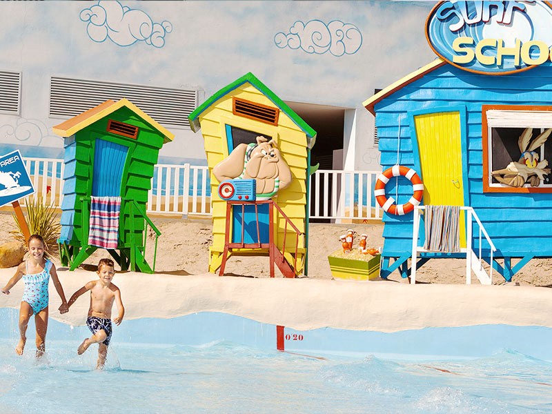 Baby Olas - activity zone at Parque Warner Beach