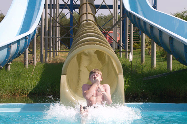 High Speed Hydrotube - water slide at Zante Water Village