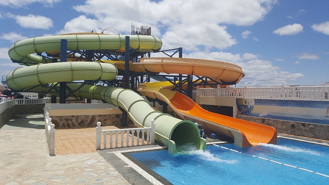 Aqualancha  - water slide at Aquapark Costa Teguise