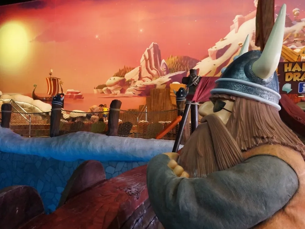 Halvar"s Drakkar - activity zone at Plopsaqua De Panne