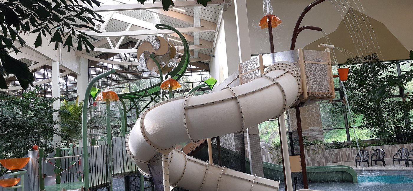 Slides - water slide at Center Parcs Park Bostalsee