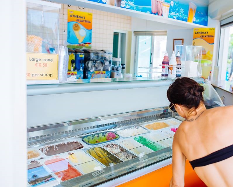 Athenas Gelateria - restaurant (bistro) at WaterWorld Themed Waterpark
