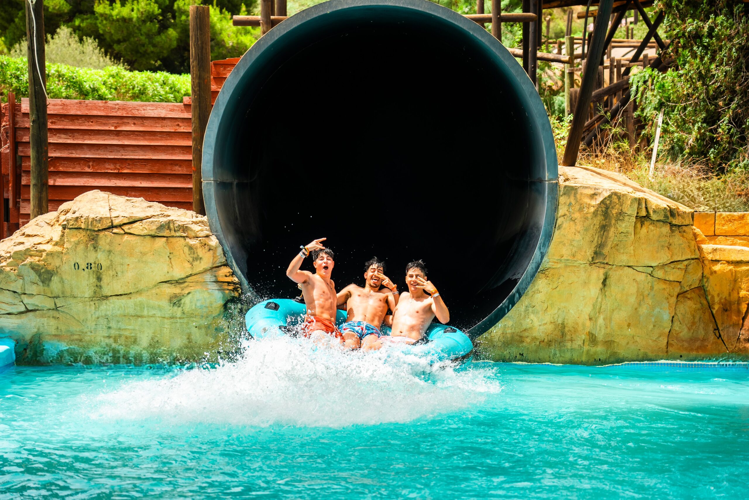 Big Hole - water slide at Western Water Park