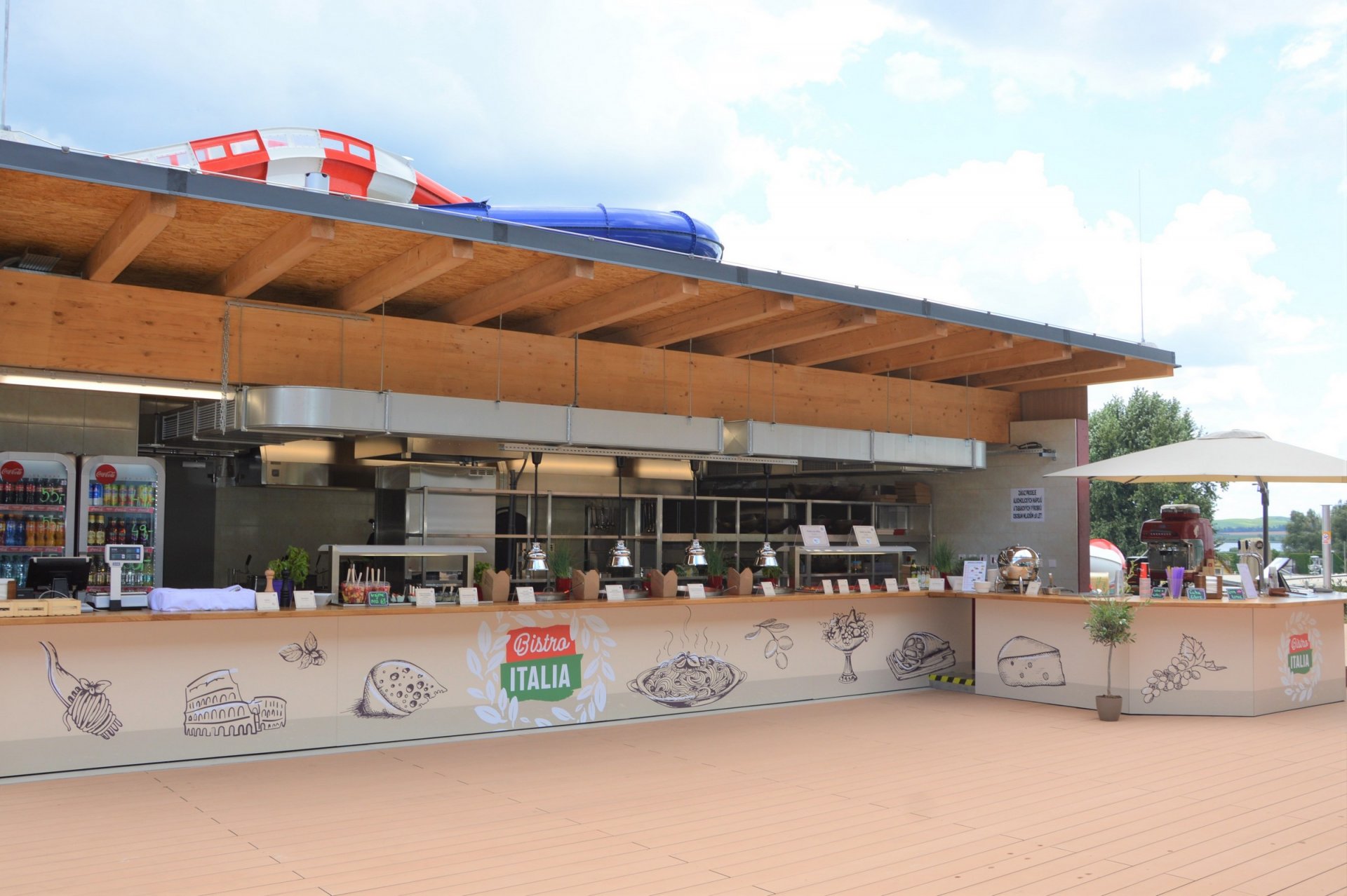 Bistro Italia - restaurant (bistro) at Aqualand Moravia
