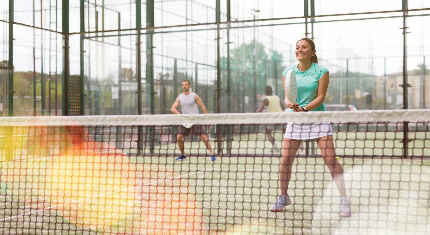 Padel - service area at Aquadome Rødby