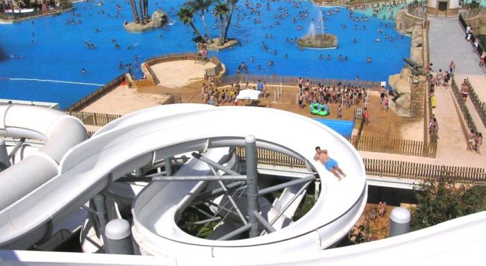 Zigzag-Giant Slide - water slide at Aqua Natura Benidorm