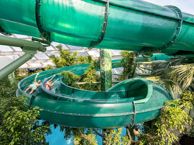 Slides - water slide at Center Parcs Het Heijderbos