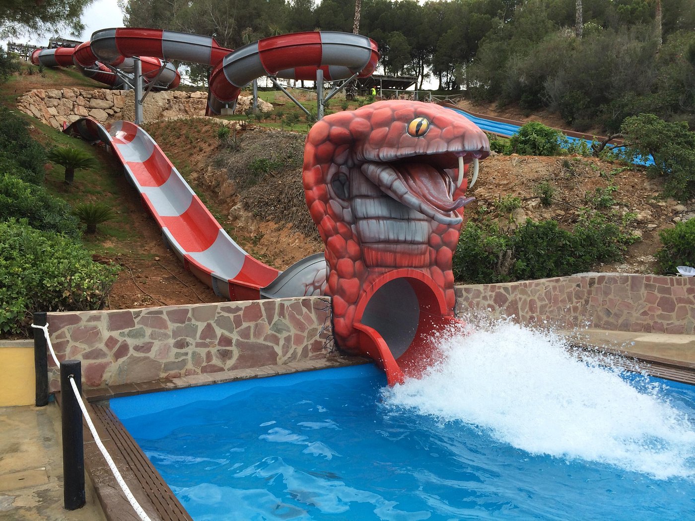 Calypso - water slide at Aquopolis Cullera