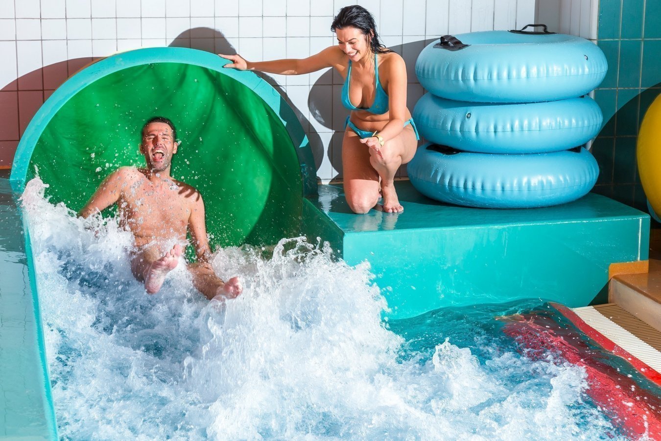 Dinghy Slide - water slide at Terma Białka 