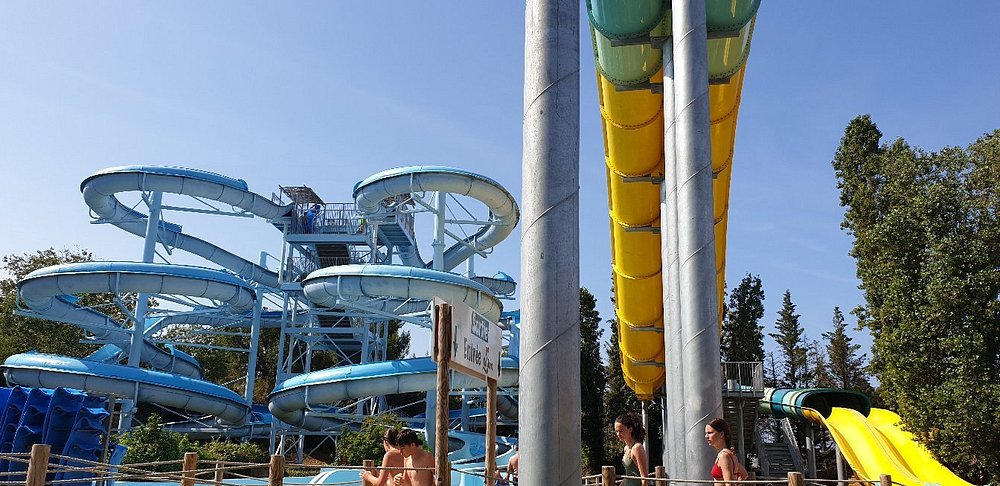 Cobra - water slide at  Aqualand Saint-Cyr-sur-Mer