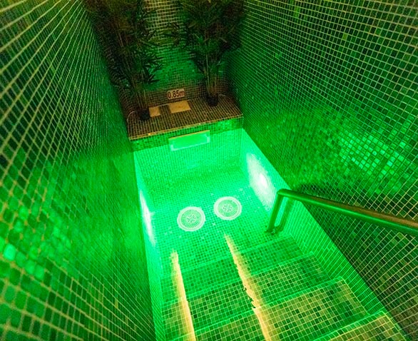 Ice Pit - wellness area at Aquashow Park