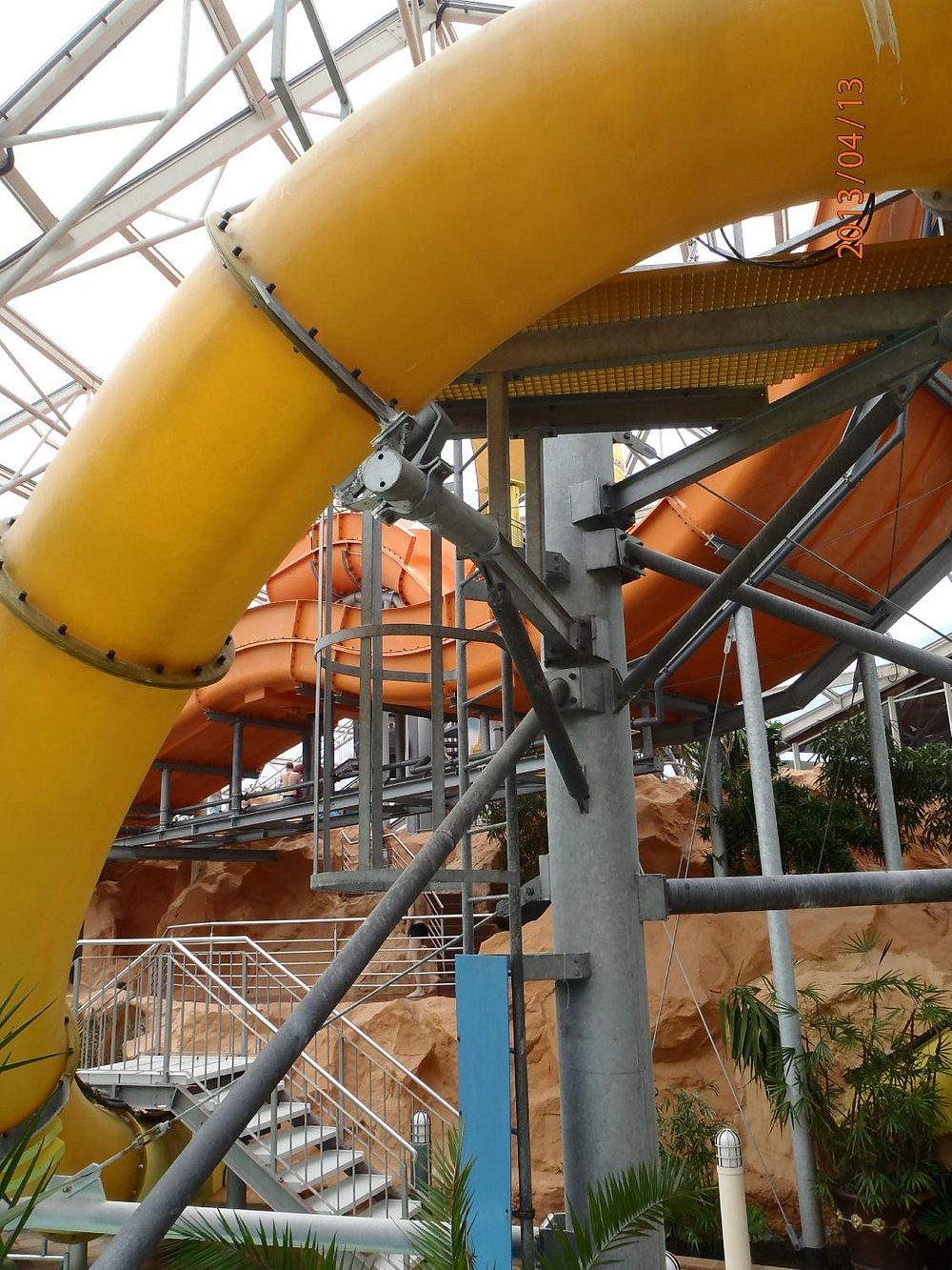 Boomerang - water slide at Aqualand Cologne
