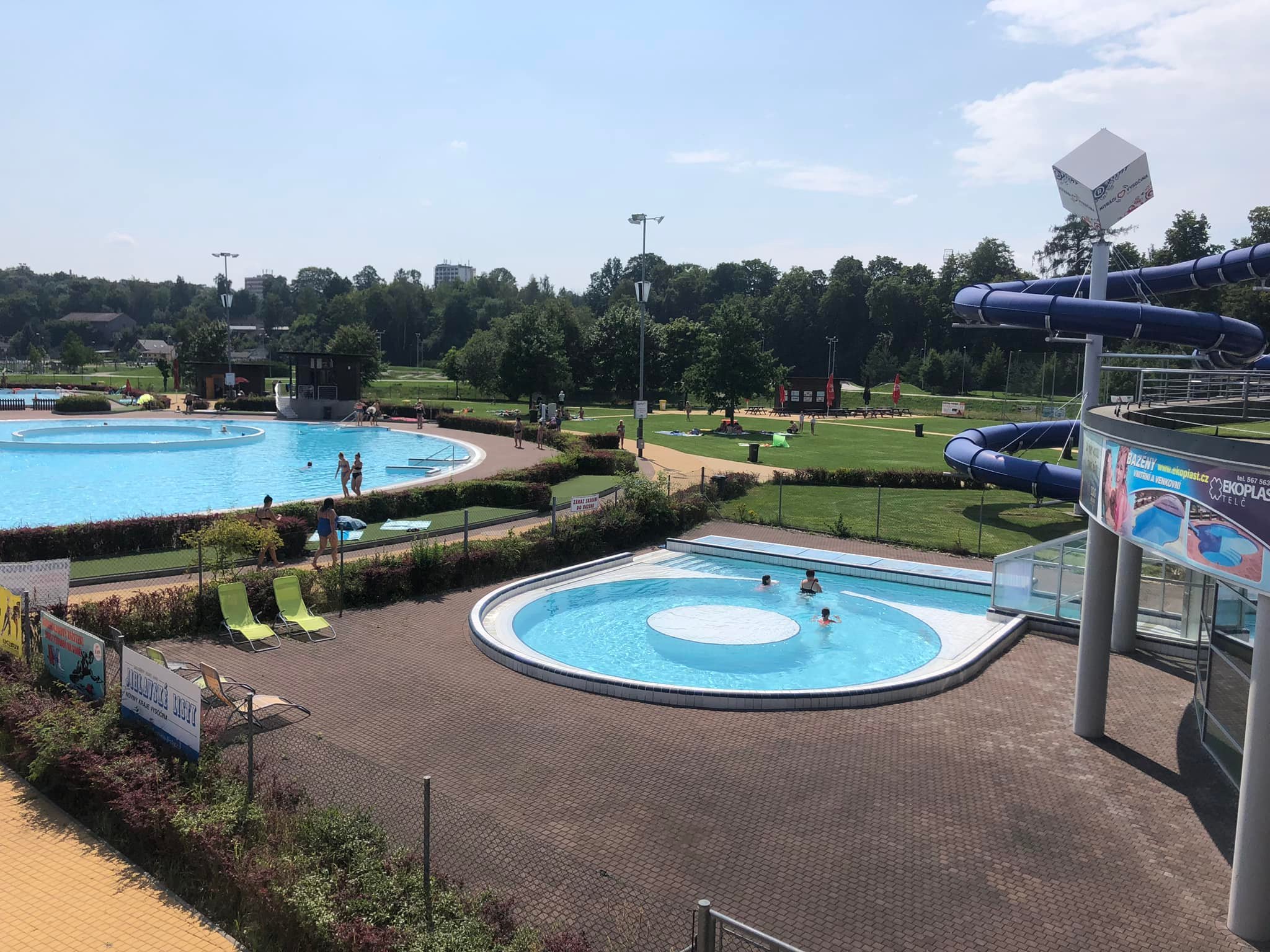 Outdoor Children"s Pool - swimming pool at Vodní Ráj