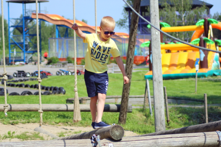 Adventure Track - activity zone at Visulahti Dinosauria 