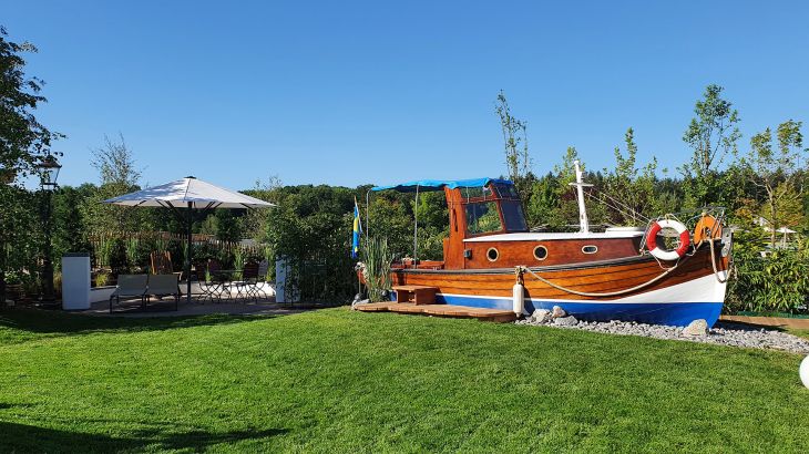 VIP Yacht "Stenrokk" - service area at Rulantica