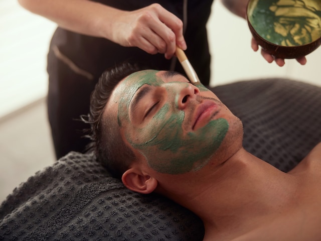 Face and body care - wellness area at Center Parcs Park De Haan