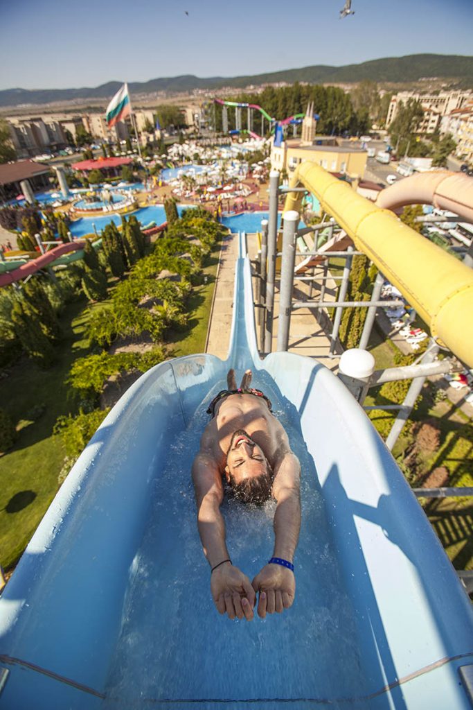 X-treme - water slide at Action Aquapark Sunny Beach