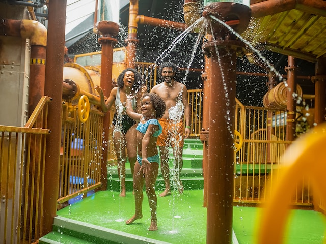 Play area - activity zone at Center Parcs Het Meerdal: Water Playhouse