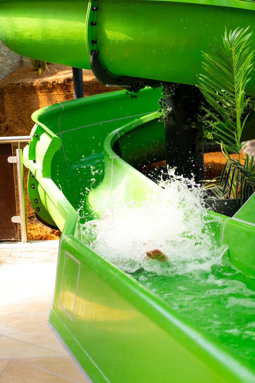 Green Mamba - water slide at Aqualand Cologne