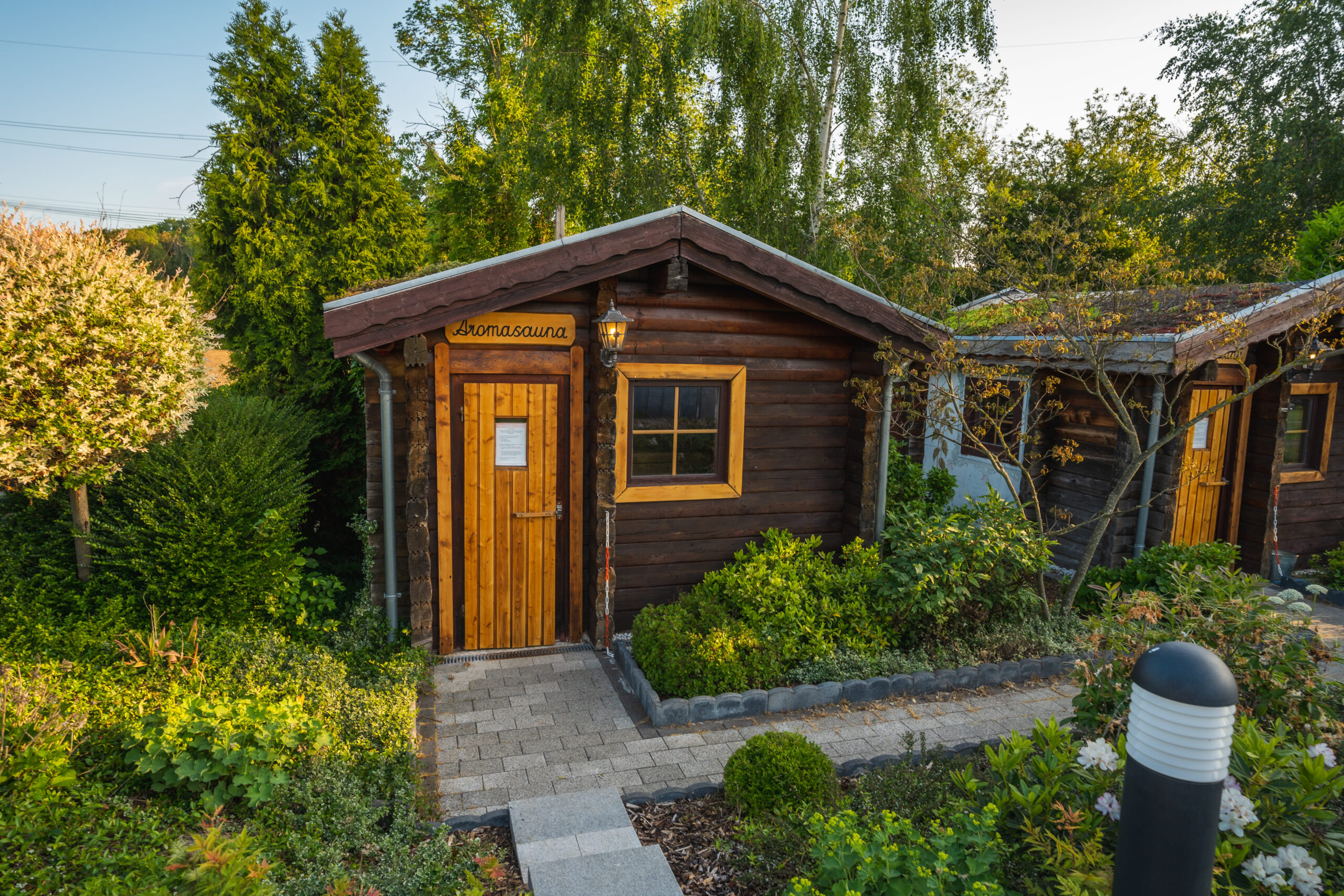 Aroma Sauna - wellness area at Aqualand Cologne