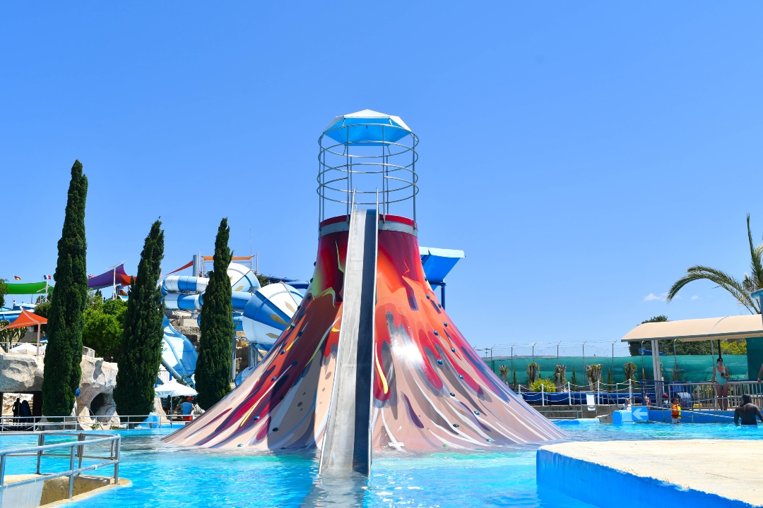 Super Volcano - water slide at Paphos Aphrodite Waterpark