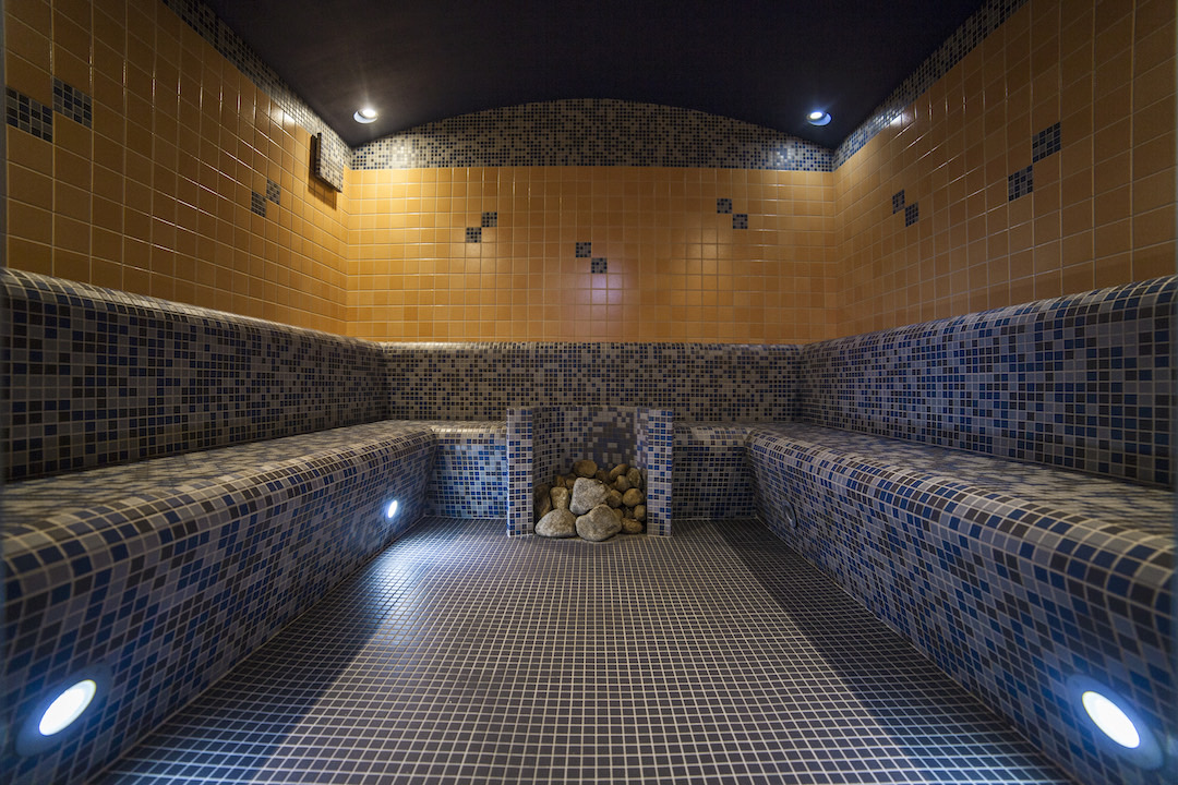 Steam Bath - wellness area at Vodní Ráj