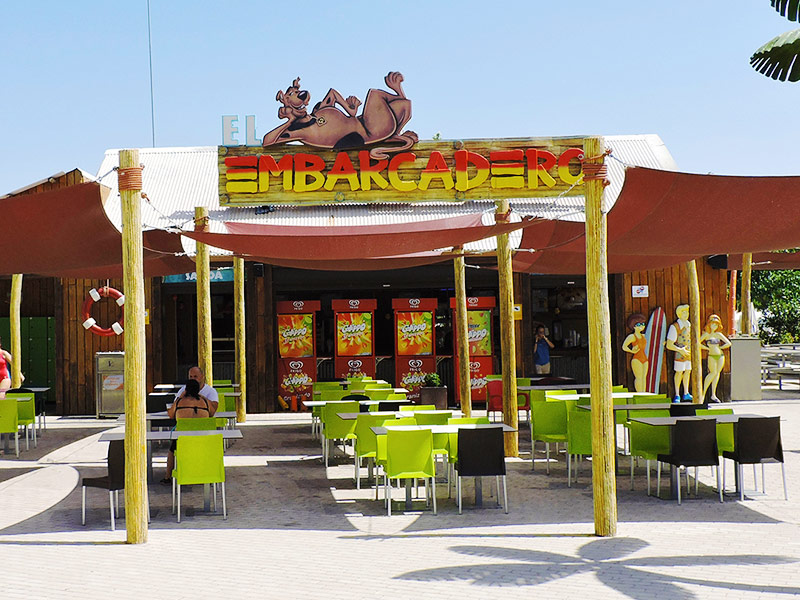 El Embarcadero - restaurant (bistro) at Parque Warner Beach